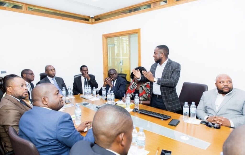 Magilatech team in a leadership meeting